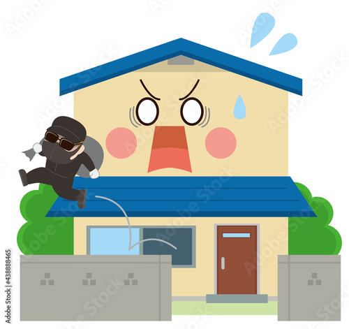 住宅　窃盗　泥棒　空き巣