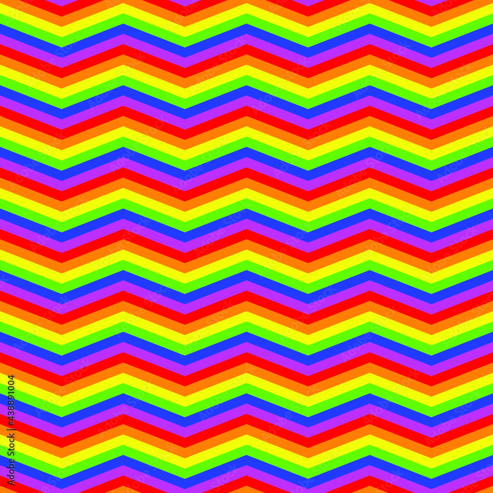 Seamless wallpaper background of zig zag rainbow gay pride flag Seamless wallpaper background of zig zag rainbow gay pride flag