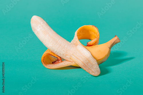 Slika na platnu Ripped Sexy banana laying on one side