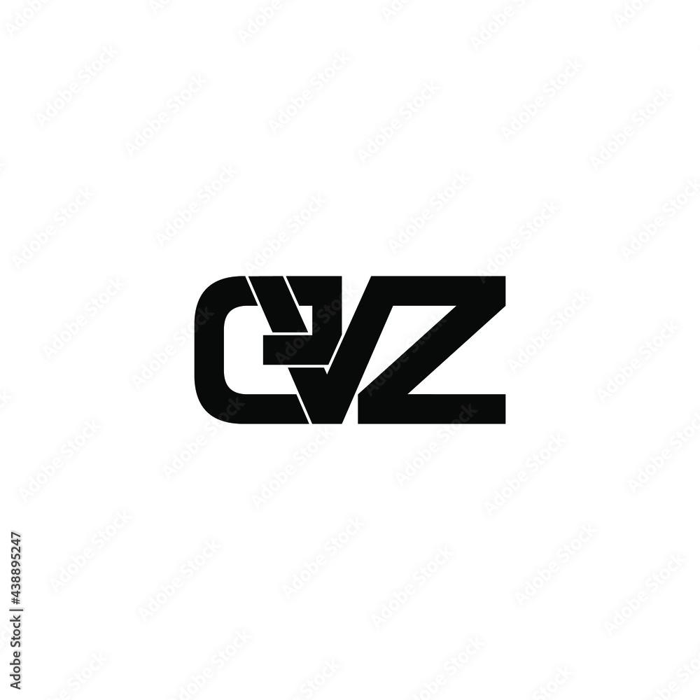evz letter original monogram logo design evz letter original monogram logo design