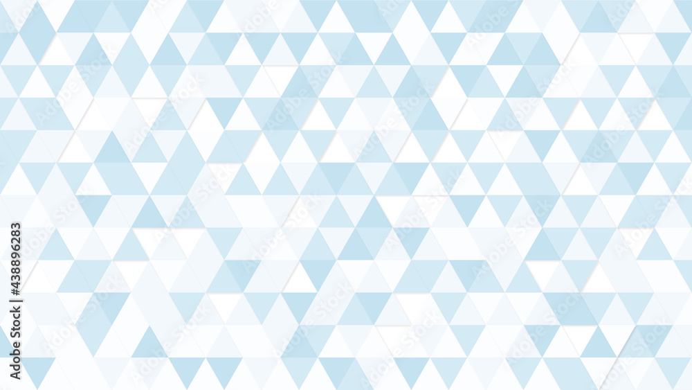 Simple background image of blue triangle