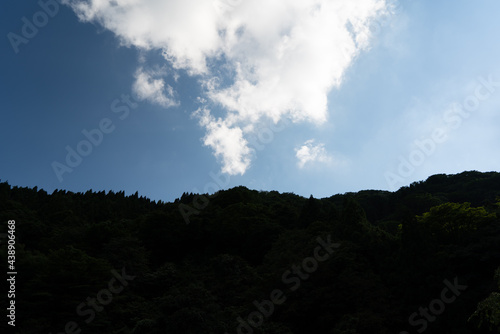 山と空