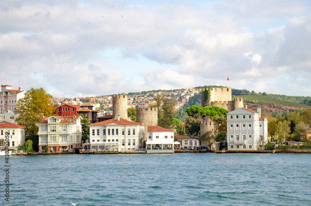 landscape sights city Istanbul view from the sea