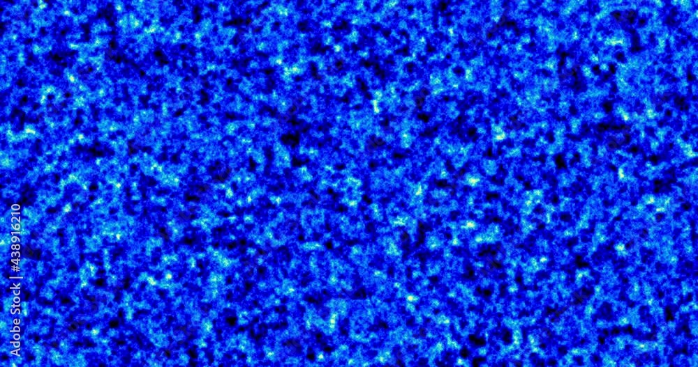 Animated digital hot magma volcano background of burning lava blue on black. Animated digital hot magma volcano background of burning lava blue on black.