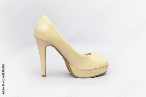 stiletto heels shoes for catalogue. elegant high heels on a white background. attractive heels images for boutique catalogues.
