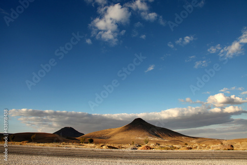 Beautiful mountain scenery and road