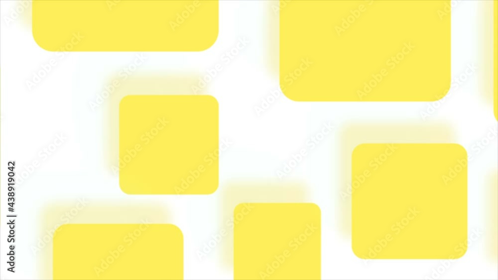 Yellow animated background. Video effects, flickering squares. Yellow animated background. Video effects, flickering squares.