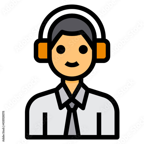 Avatar line icon