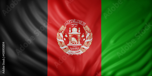 Afghanistan 3d flag