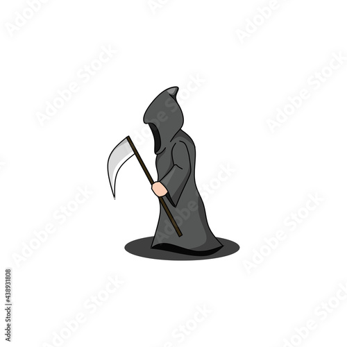 angel of death, vector illustration