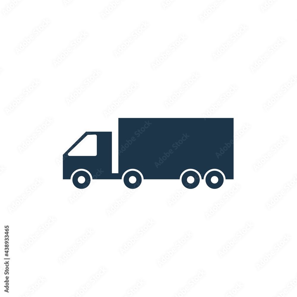 Truck on a white background, illustration Truck on a white background, illustration