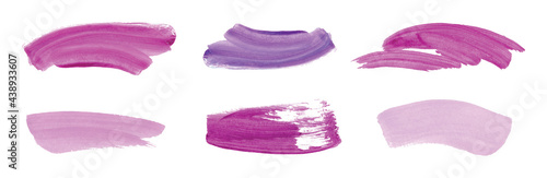 Absract design watercolor brush strokes composition hand drown