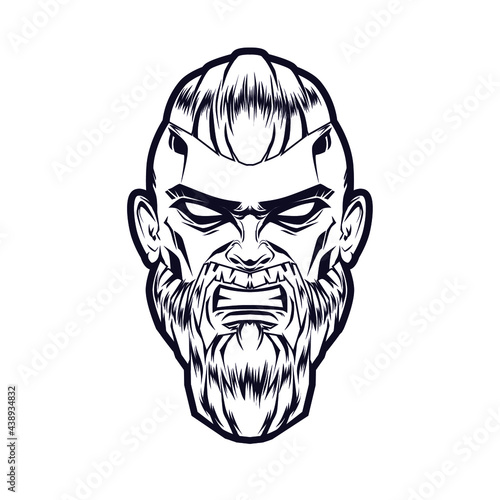 viking logo vector