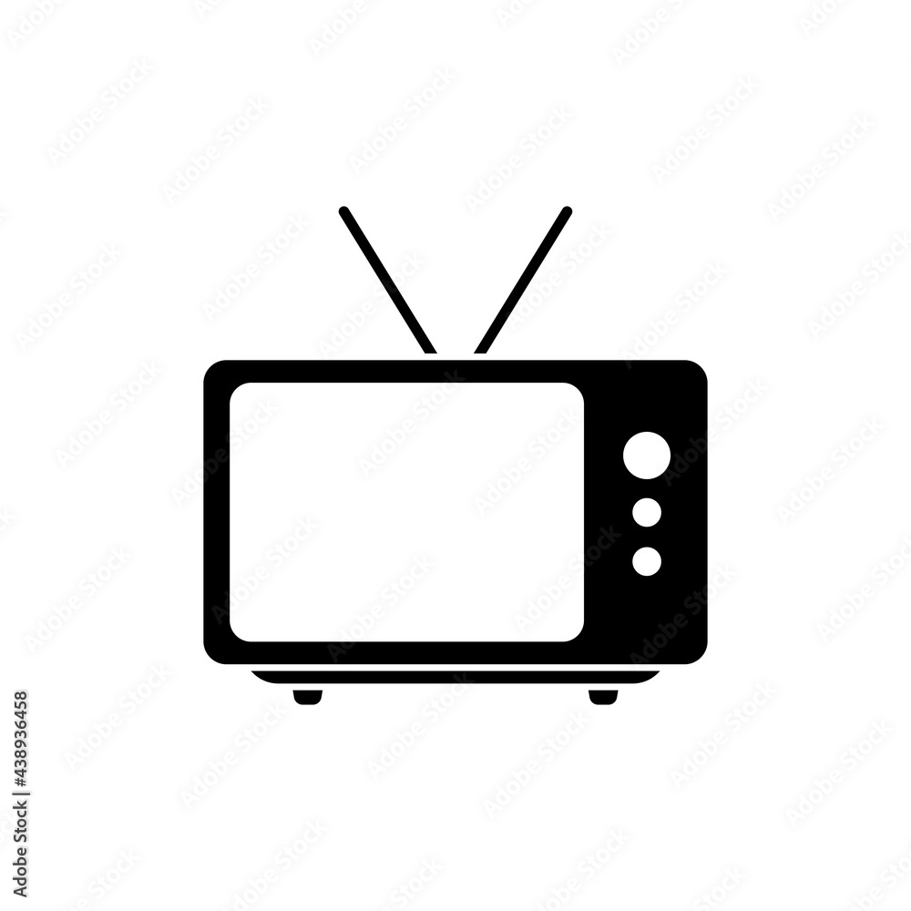 television icon set vector sign symbol television icon set vector sign symbol