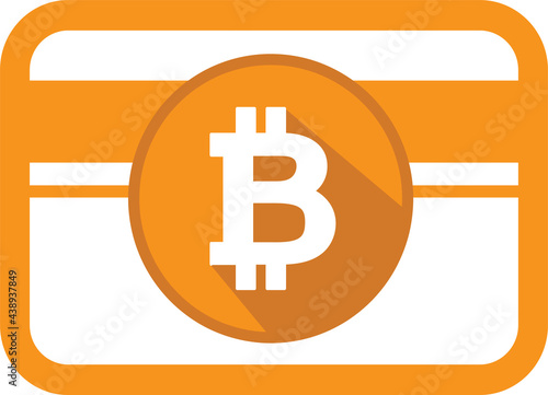 Bitcoin icon sign design