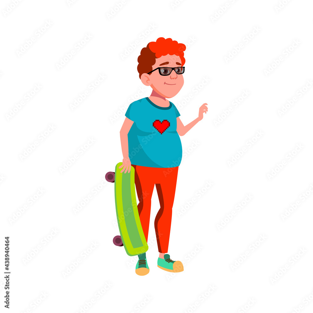 young boy holding skateboard on street cartoon vector. young boy holding skateboard on street character. isolated flat cartoon illustration young boy holding skateboard on street cartoon vector. young boy holding skateboard on street character. isolated flat cartoon illustration