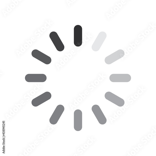 download icon Website Buffer Loader A spinning circle to download information on the website.