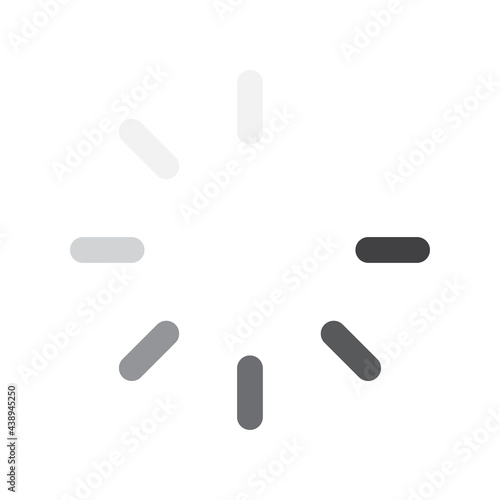 download icon Website Buffer Loader A spinning circle to download information on the website.