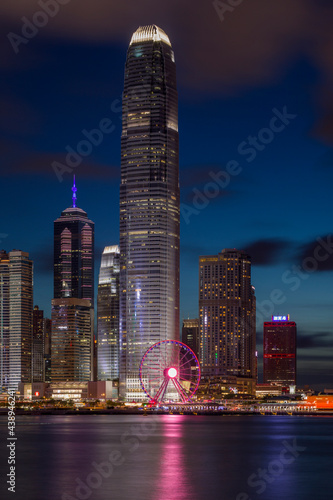 The International Finance Centre is the second tallest building in Hong Kong at a height of 415 m, behind the International Commerce Centre in West Kowloon, and the 31st-tallest building in the world. photo