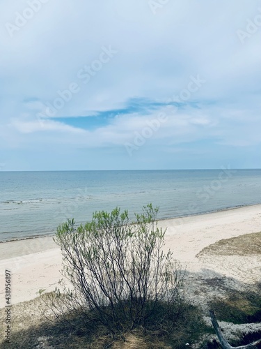 view of the baltic sea coast