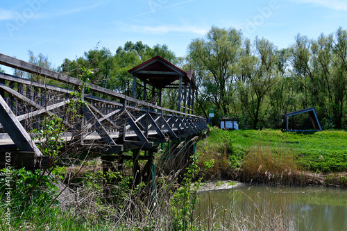 Austria, Historic Bridge of Andau