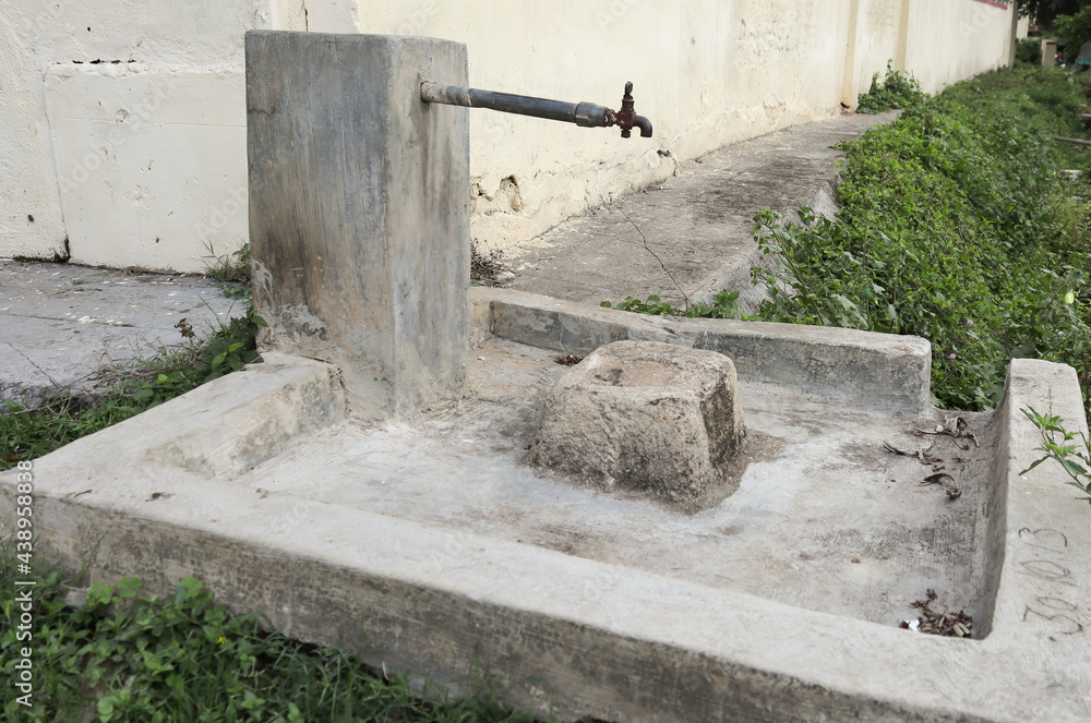 Water taps in rural India have gone dry due to the hot summer and rural