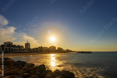 End of the day on Sousse boujaafar - Tunisia photo