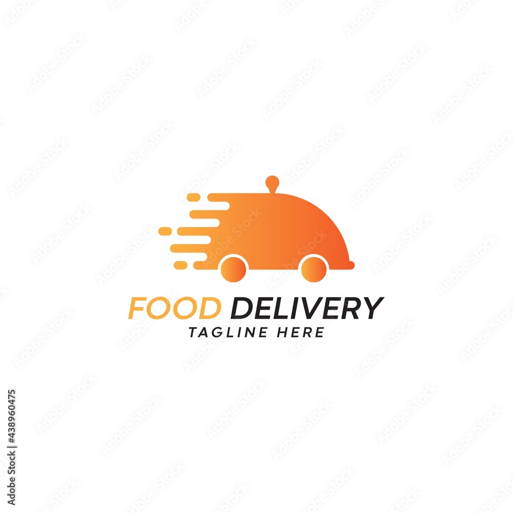 food delivery vector , restaurant logo