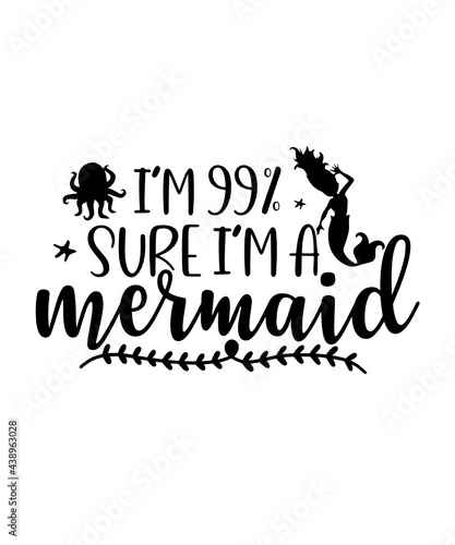 mermaid svg tshirt design 