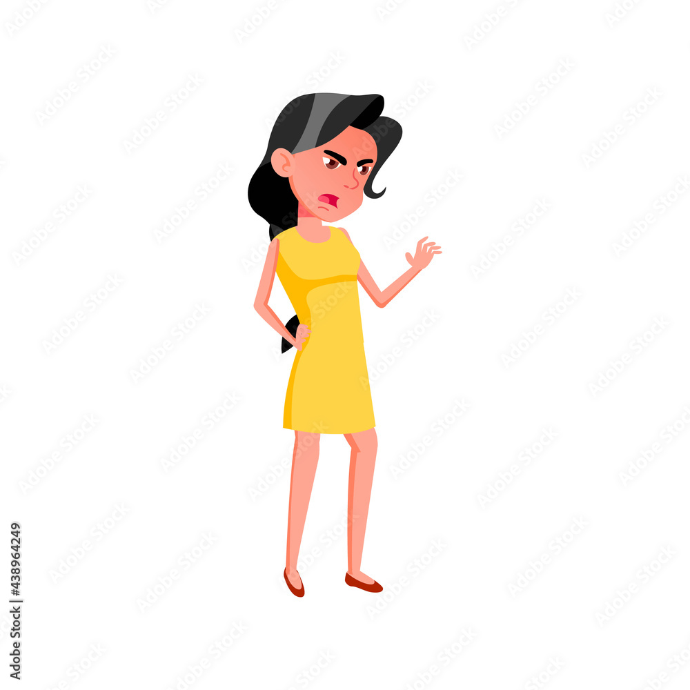 girl with aggressive emotion shouting at sale manager in store cartoon vector. girl with aggressive emotion shouting at sale manager in store character. isolated flat cartoon illustration girl with aggressive emotion shouting at sale manager in store cartoon vector. girl with aggressive emotion shouting at sale manager in store character. isolated flat cartoon illustration
