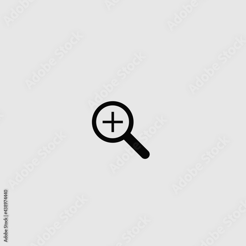 Vector illustration of search icon