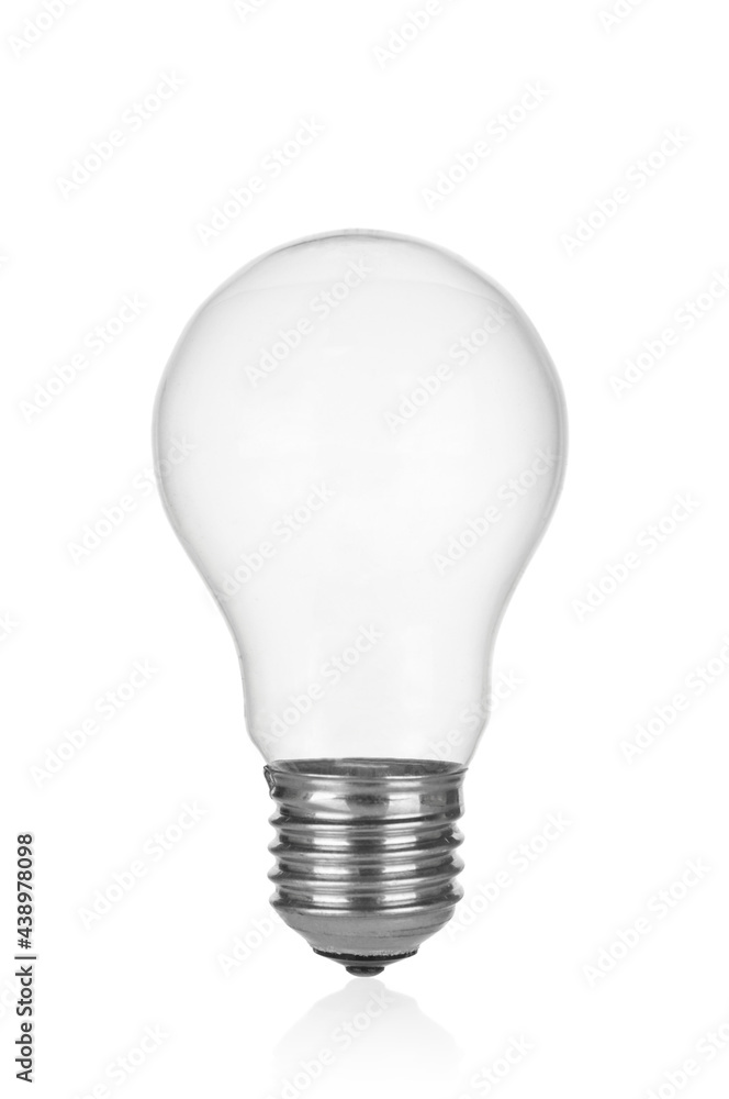 Light bulb close up isolated on white background Light bulb close up isolated on white background