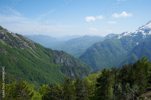 theth environment park albanian alps mountains, hiking destination