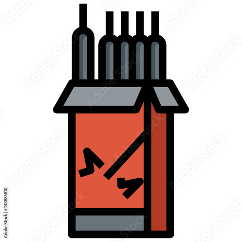 ELETRODER, Thin Line, and Pixel Perfect Icons