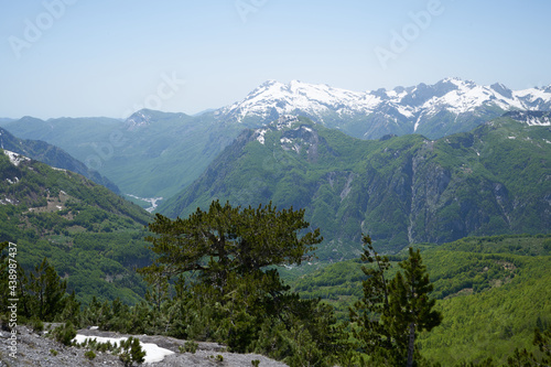 theth environment park albanian alps mountains  hiking destination