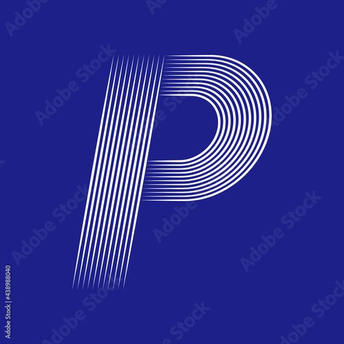 The letter P