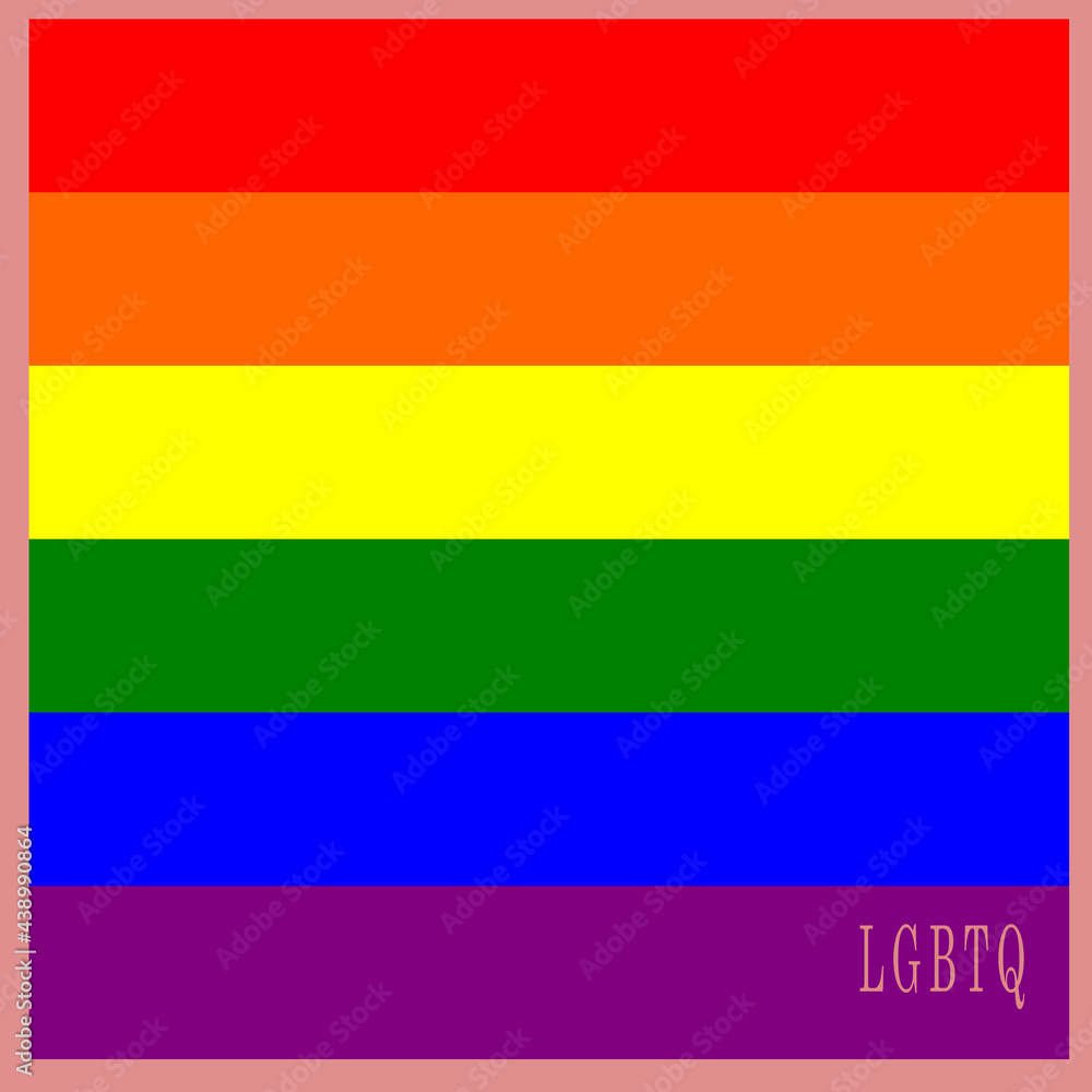 Background with the pride flag made with the colors of the rainbow Background with the pride flag made with the colors of the rainbow