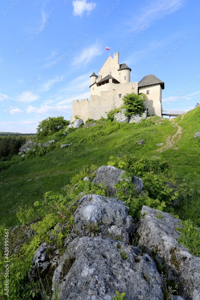 Bobolice Castle, Krakow-Czestochowa Upland (Polish Jura), Poland