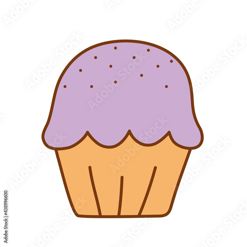 berry cupcake design