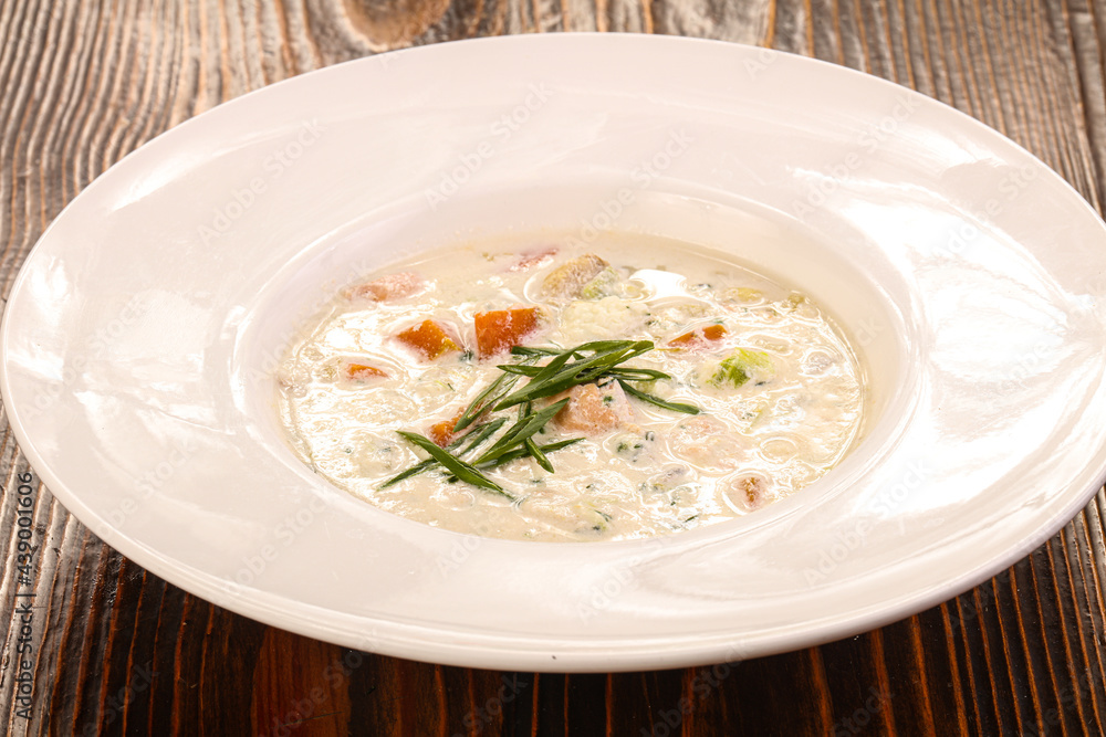 Finnish traditional Fish cream soup Finnish traditional Fish cream soup