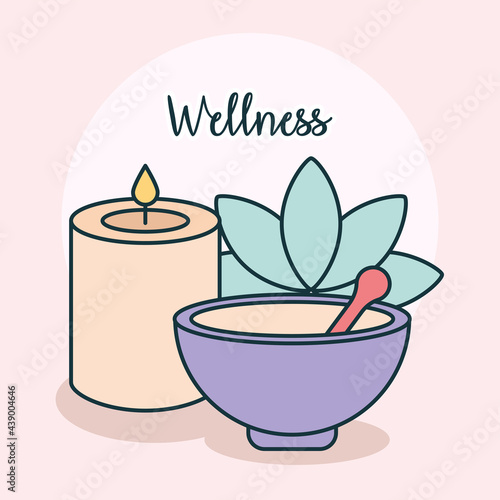 wellness icons card photo