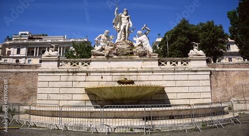 ITALY-ROME Inauguration of the Uefa Festival, the set of initiatives related to Euro 2020 that will take place in Rome. Piazza del Popolo fulcrum of the Fan Zone