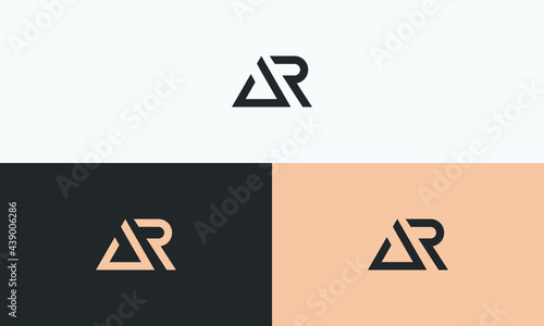 AR and AR Letter Logo