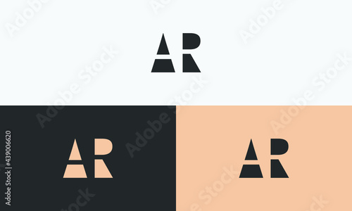 AR and AR Letter Logo