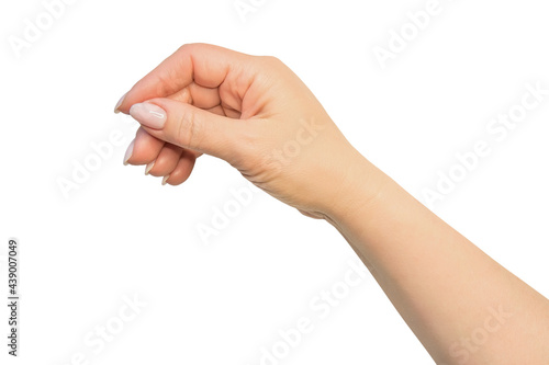 Classic sticker, card- mock up for branding, sale and design on white background