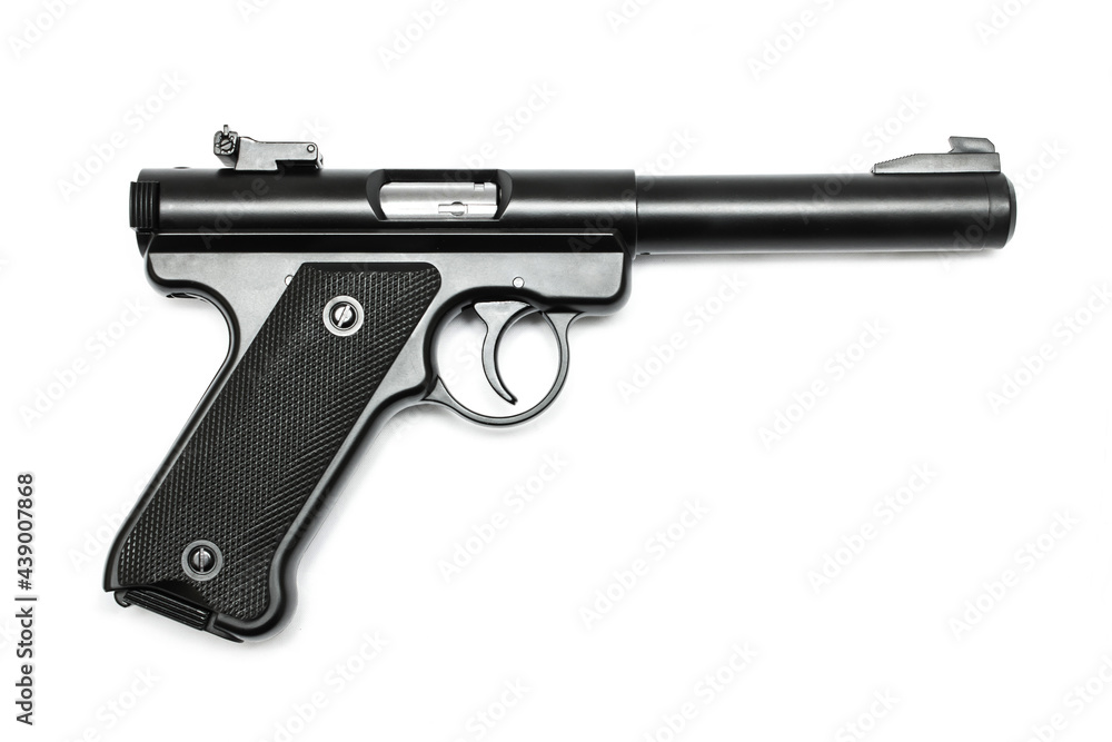 Old fashion pistol handgun weapon