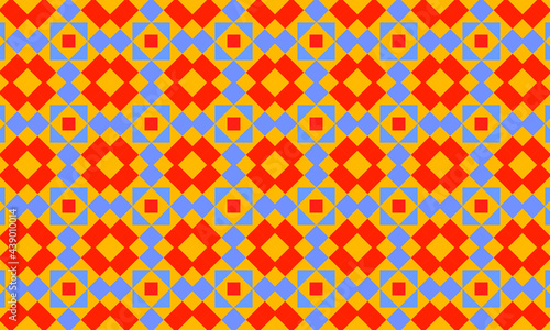 Vector seamless pattern with geometric ornaments. Geometric pattern texture wallpaper design. EPS 10