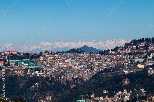 Panoramic view of Shimla, Himachal