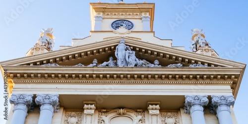 The Town Hall of Malaga, also known as the Casona del Parque. Malaga, Andalucía, Spain, Europe photo