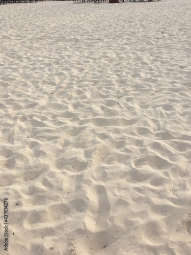 footprints on the sand